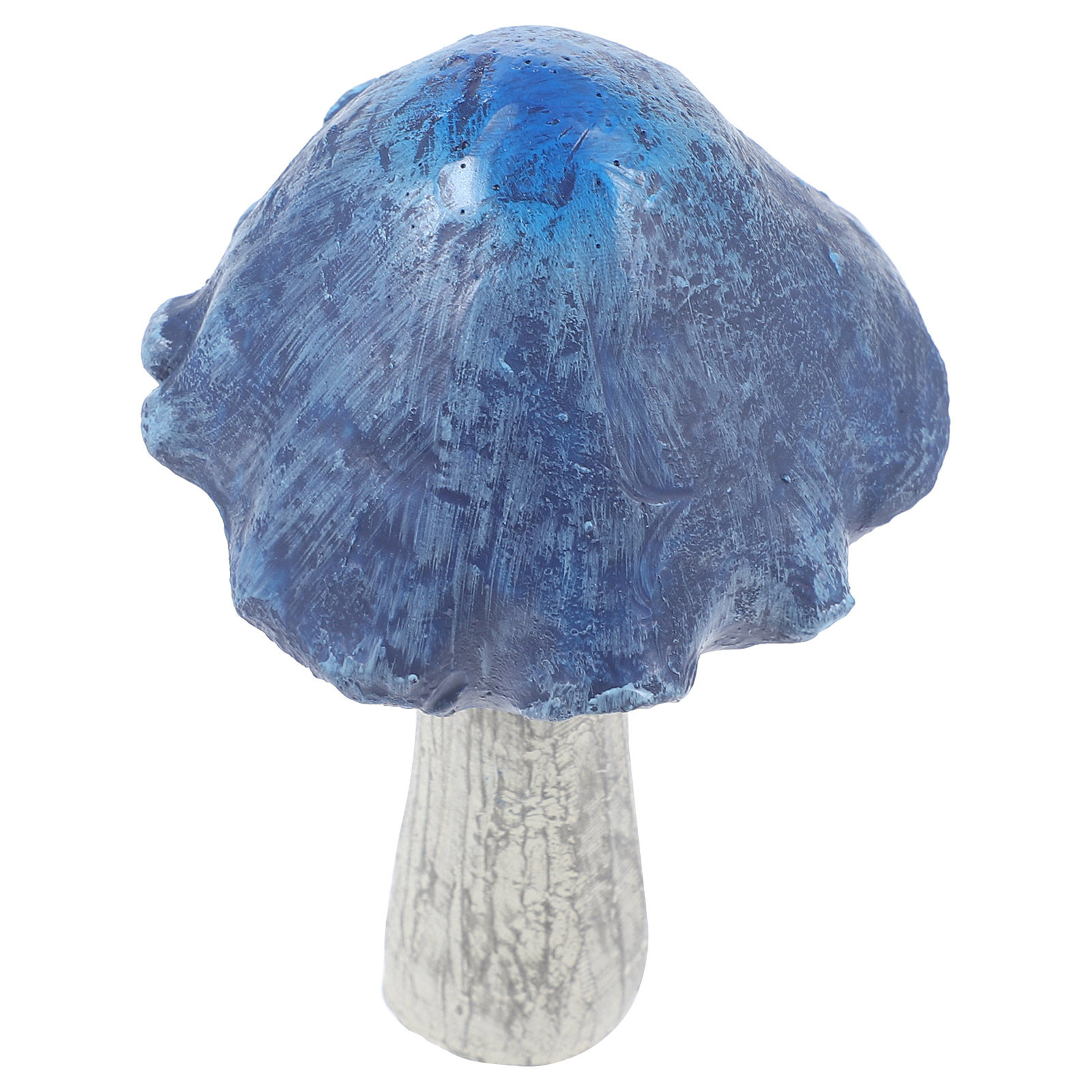 Bonsai Garden Landscape Design - Handcrafted Miniature Resin Mushroom Ornament Vivid