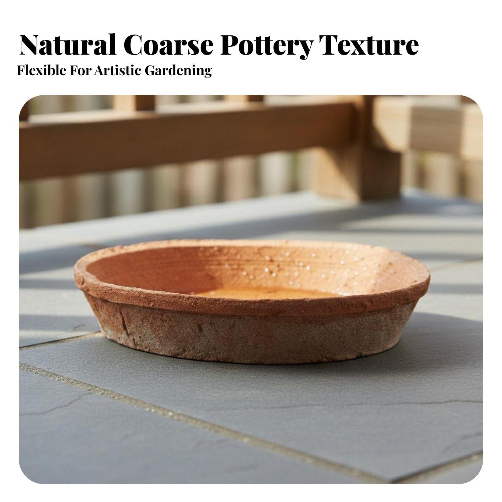 Terracotta Planter Tray Porous - Drip Tray Saucer ulasan dan harga