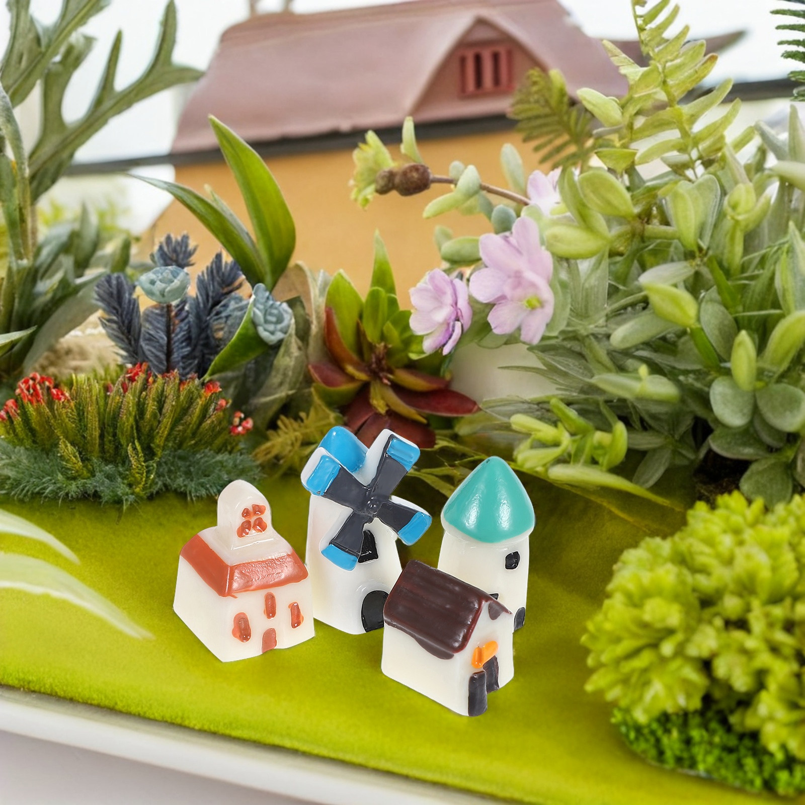 4Pcs Charming Mini Landscape R - Bonsai Garden Landscape Design ulasan dan harga