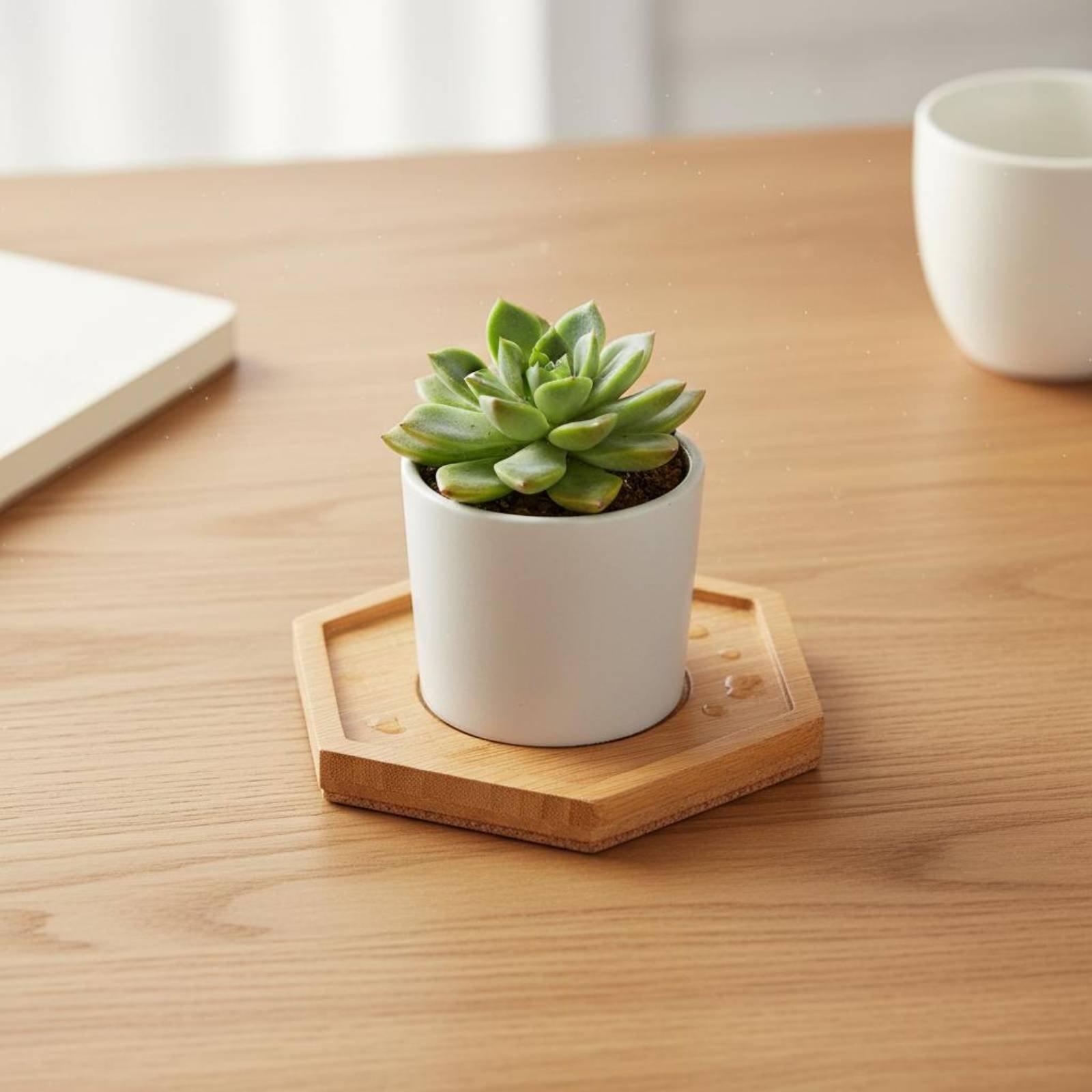 Bamboo Wood Industrial Tray Sm - Drip Tray Saucer ulasan dan harga