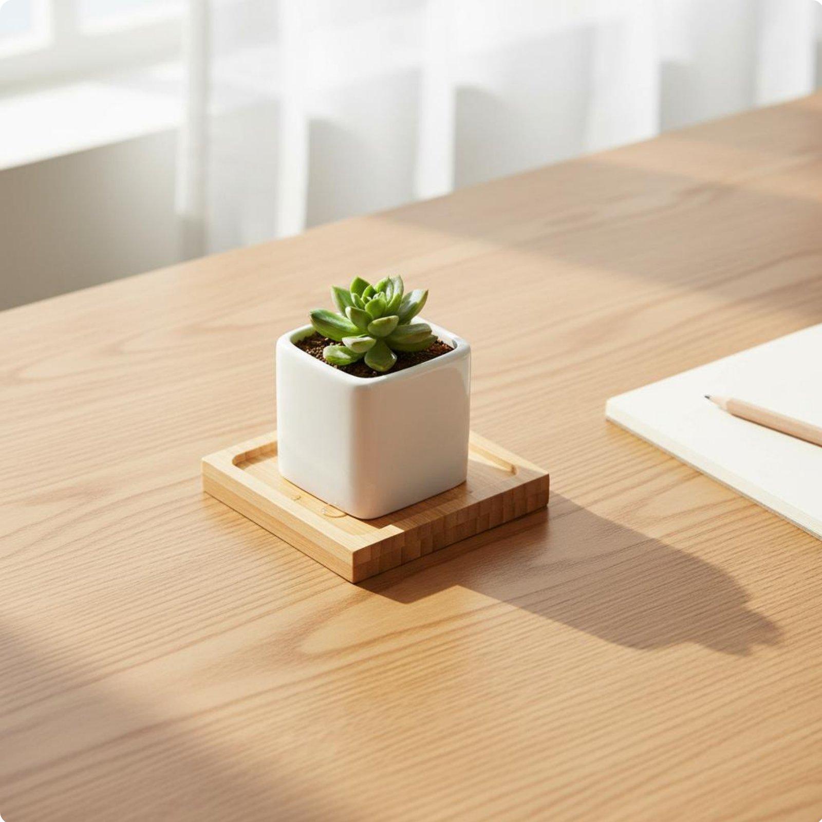 Bamboo Wood Industrial Tray Pl - Drip Tray Saucer ulasan dan harga