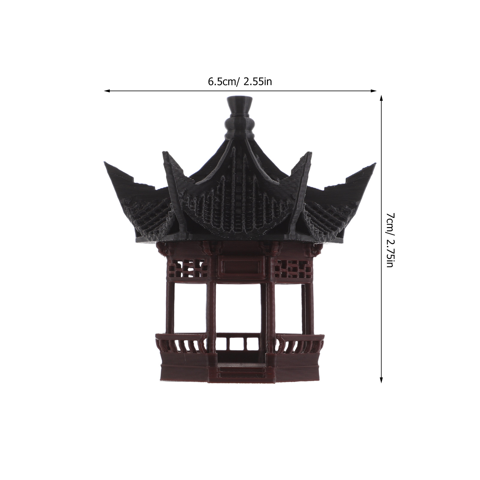 Mini Pagoda Landscape Decorati - Bonsai Garden Landscape Design ulasan dan harga