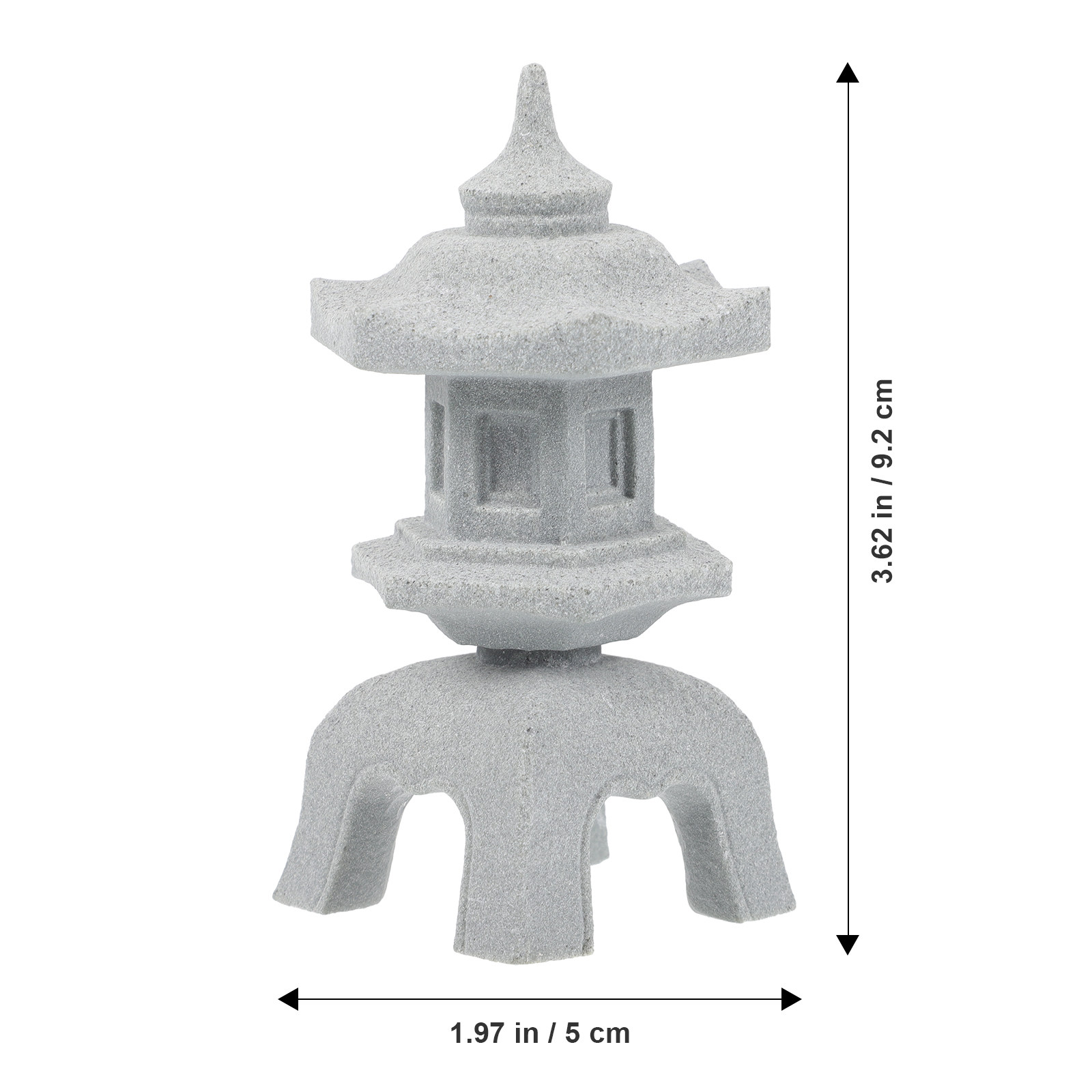 Premium Stone Lamp Shape Aquar - Bonsai Garden Landscape Design ulasan dan harga