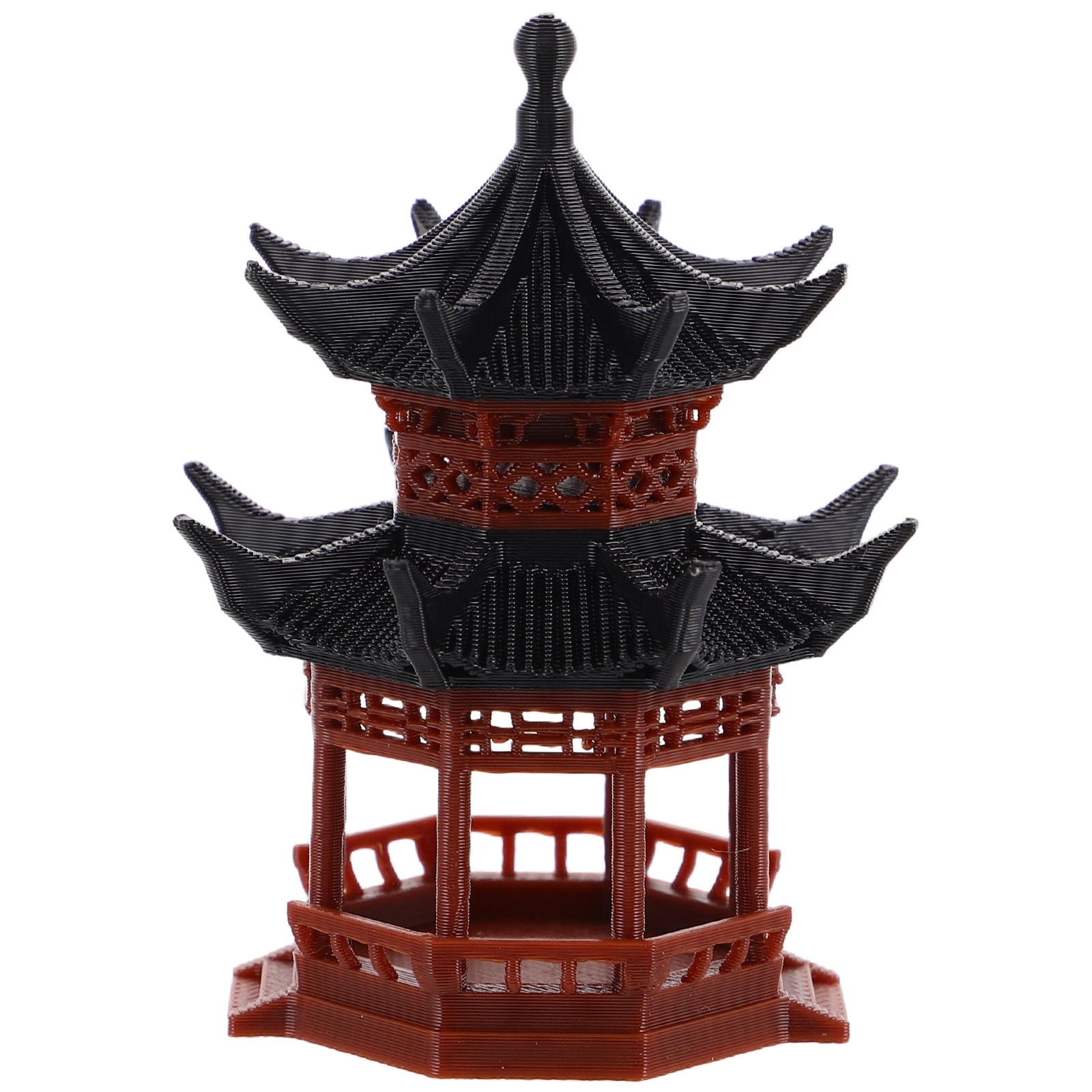 Micro Landscape Pagoda Ornamen - Bonsai Garden Landscape Design ulasan dan harga