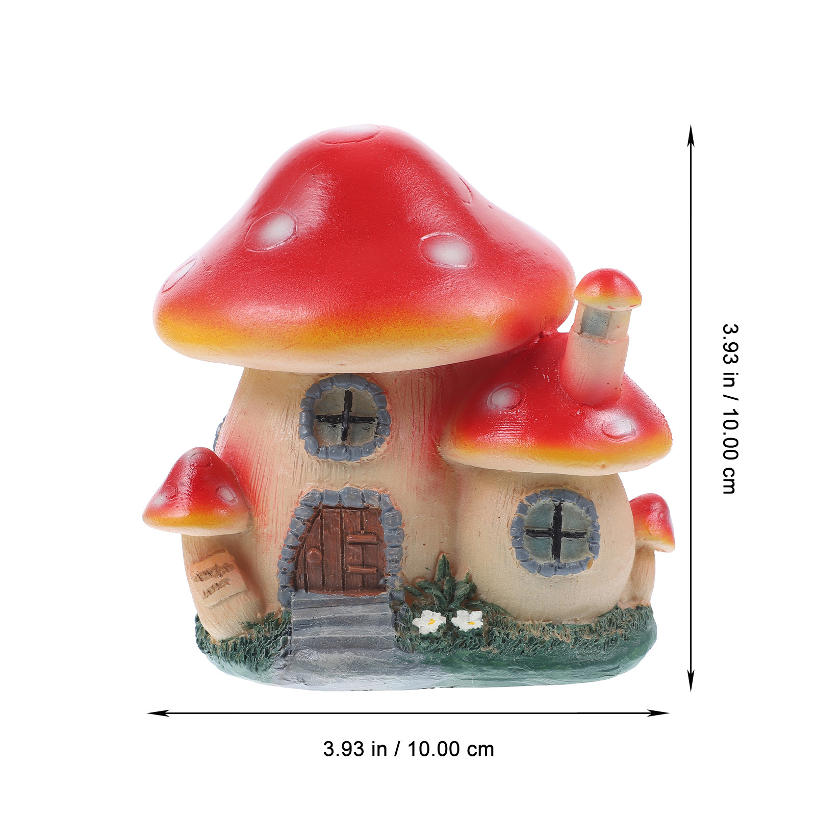 Fairy Mushroom House Resin Sta - Bonsai Garden Landscape Design ulasan dan harga