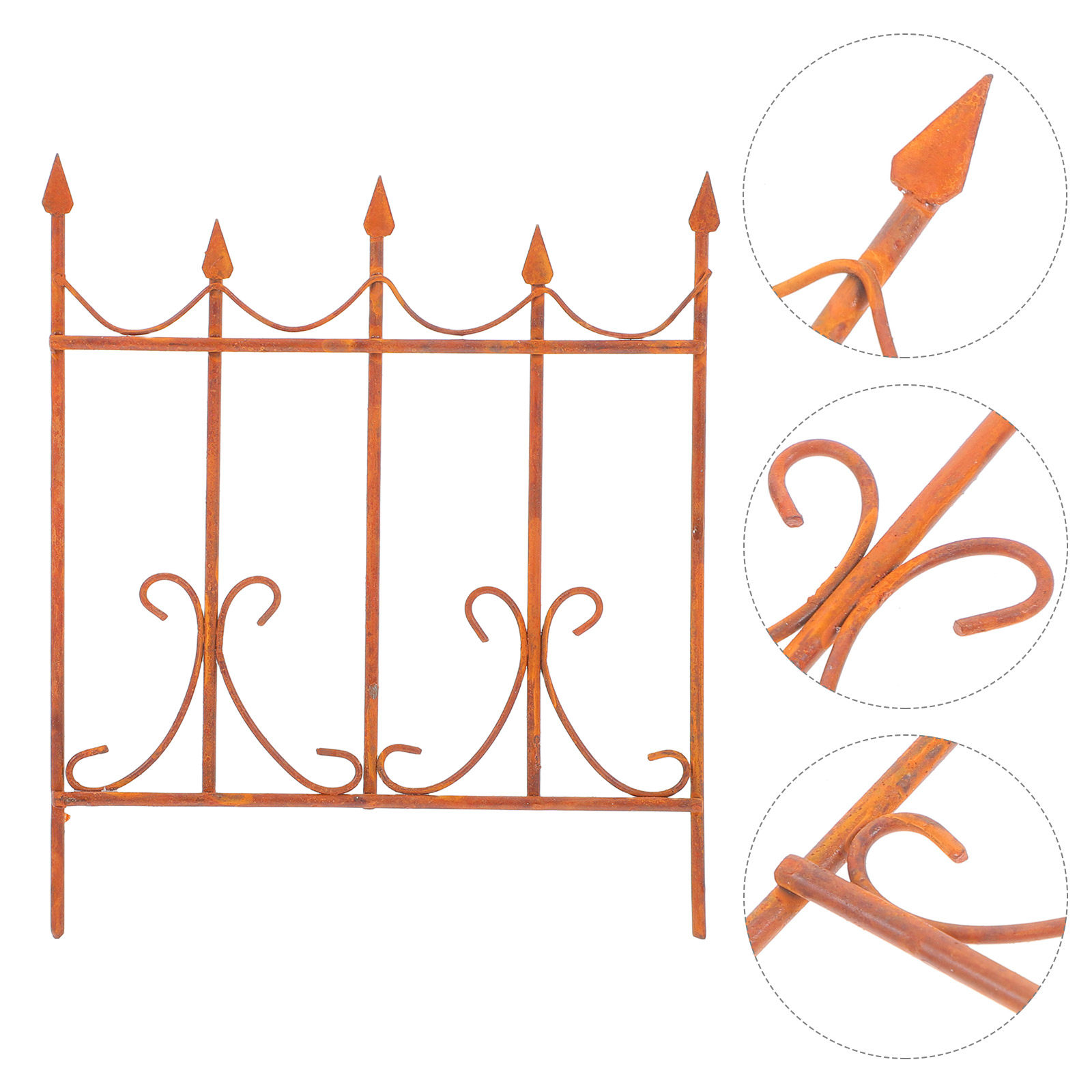Mini Iron Fence Miniature Vint - Bonsai Garden Landscape Design ulasan dan harga