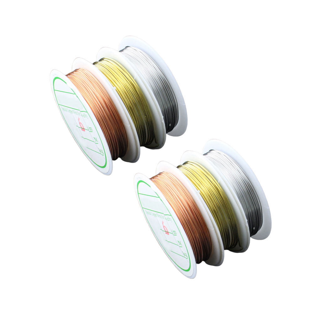 6 Rolls Colored Copper Wire Fl - Copper Wire Roll ulasan dan harga