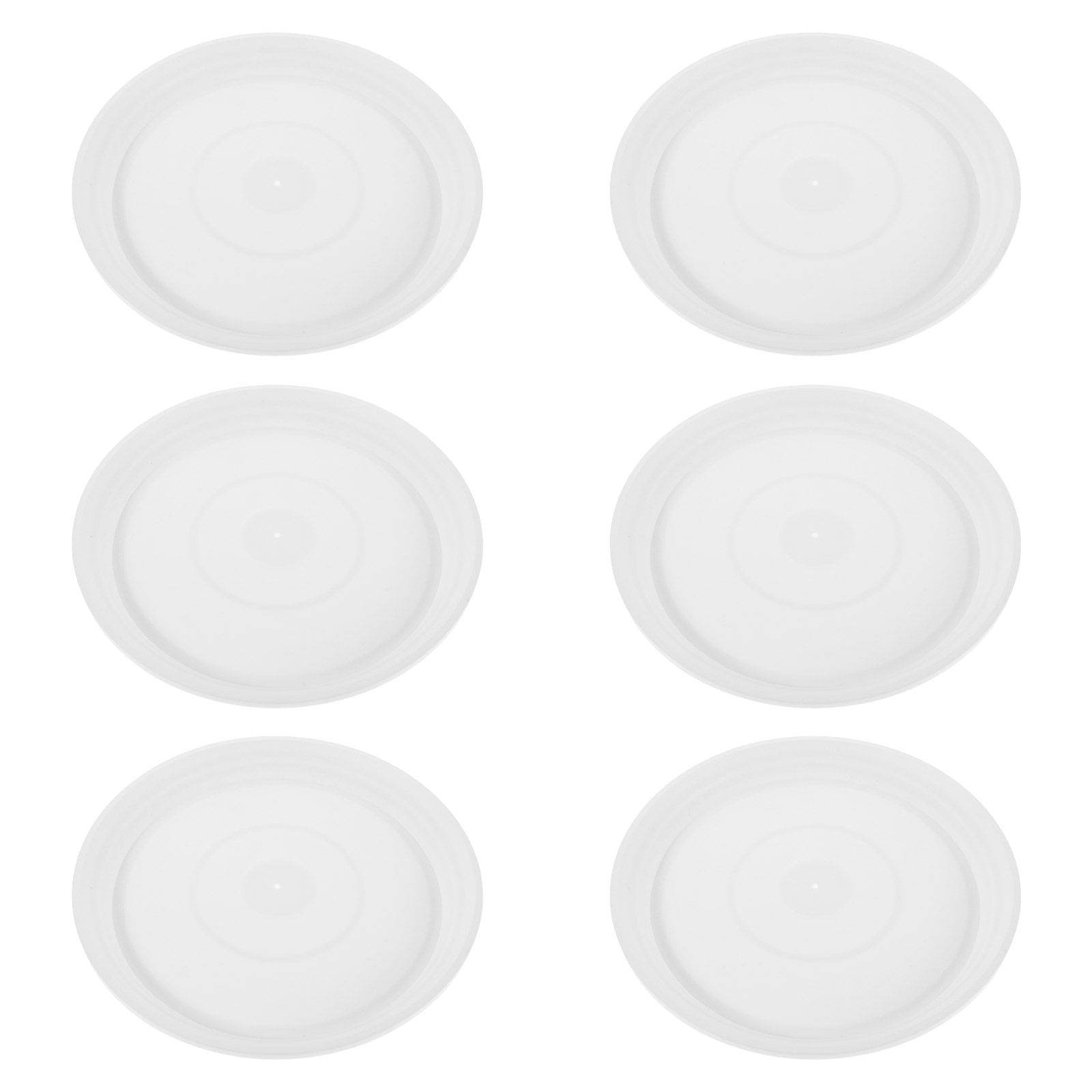 6Pcs 10.61 Inch Round Plastic  - Drip Tray Saucer ulasan dan harga